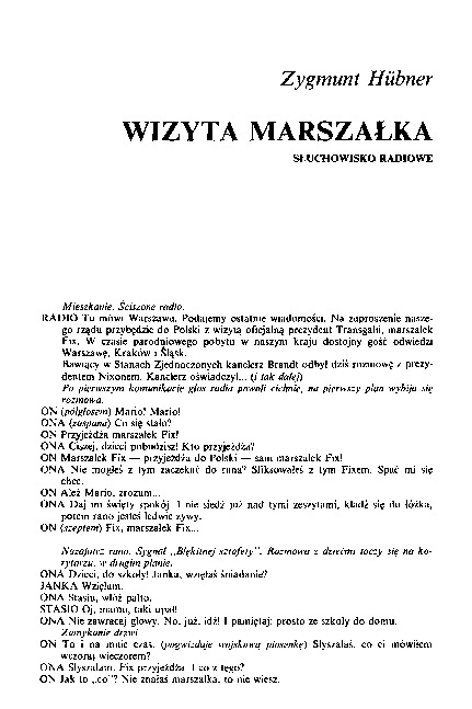 Wizyta marszałka