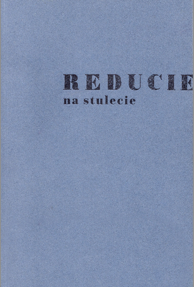 Reducie na stulecie : studia i rozpoznania 