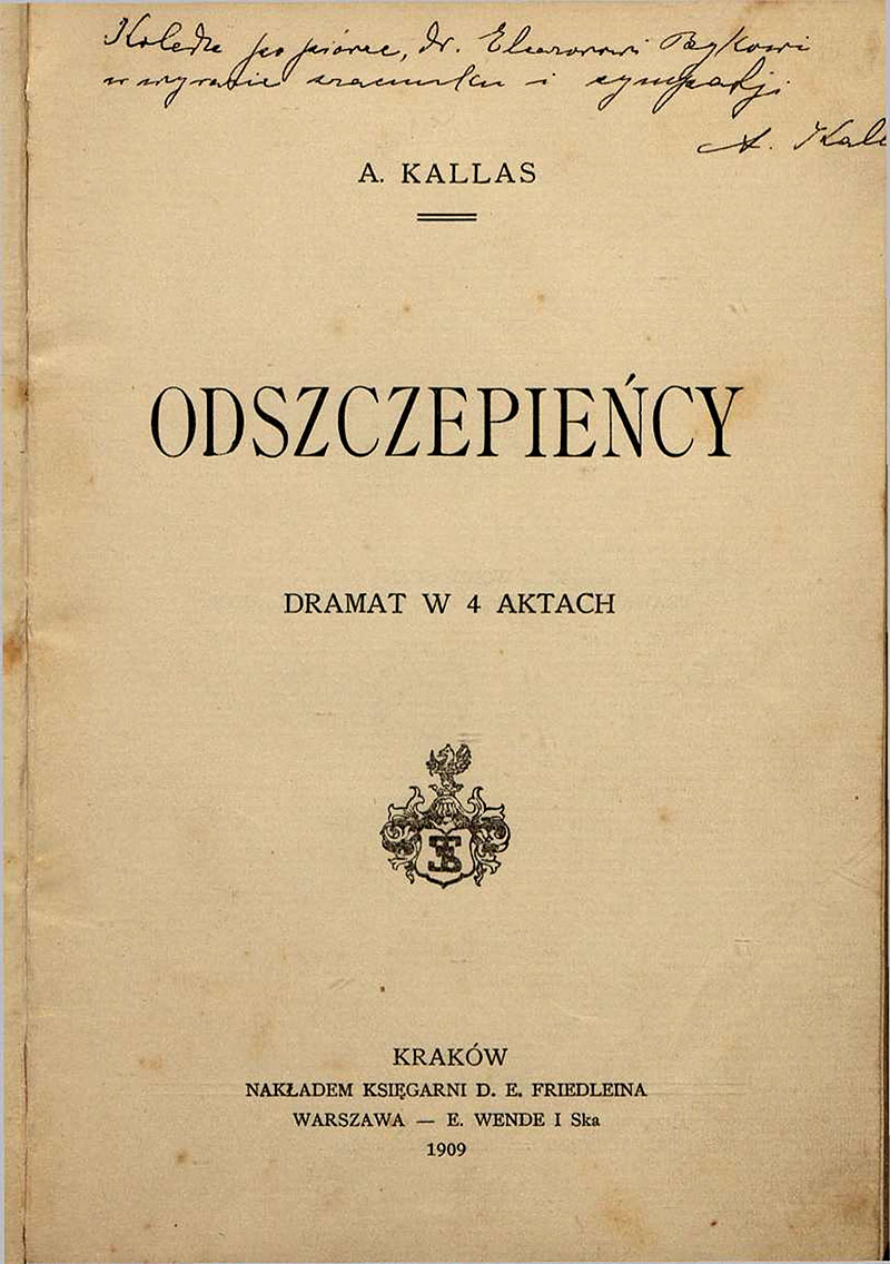 Odszczepieńcy : dramat w 4 aktach